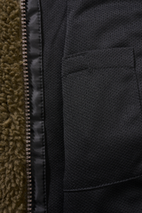Veste polaire enfant Brandit Teddyfleece à capuche maille peluche et quatre poches