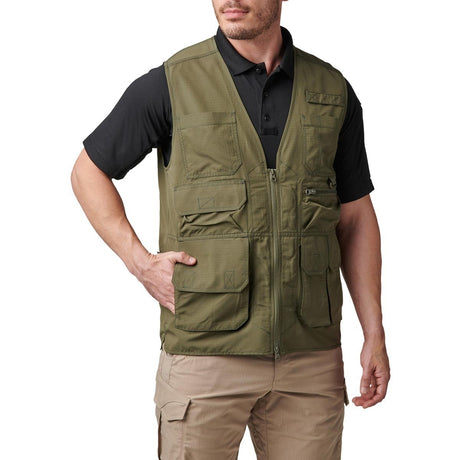 Veste sans manche Fast-Tac 5.11 Tactical 13 poches ripstop finition déperlante