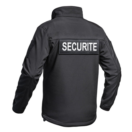 Veste softshell SÉCU - ONE FLAP SÉCURITÉ A10 Equipment - Noir - Welkit.com