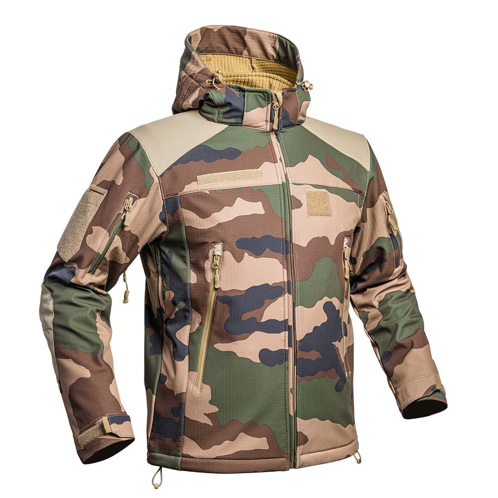 Veste softshell A10 Equipment V2 Fighter à capuche amovible