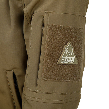 Veste softshell Ares Baroud Trex doublure polaire micro-aérée capuche amovible