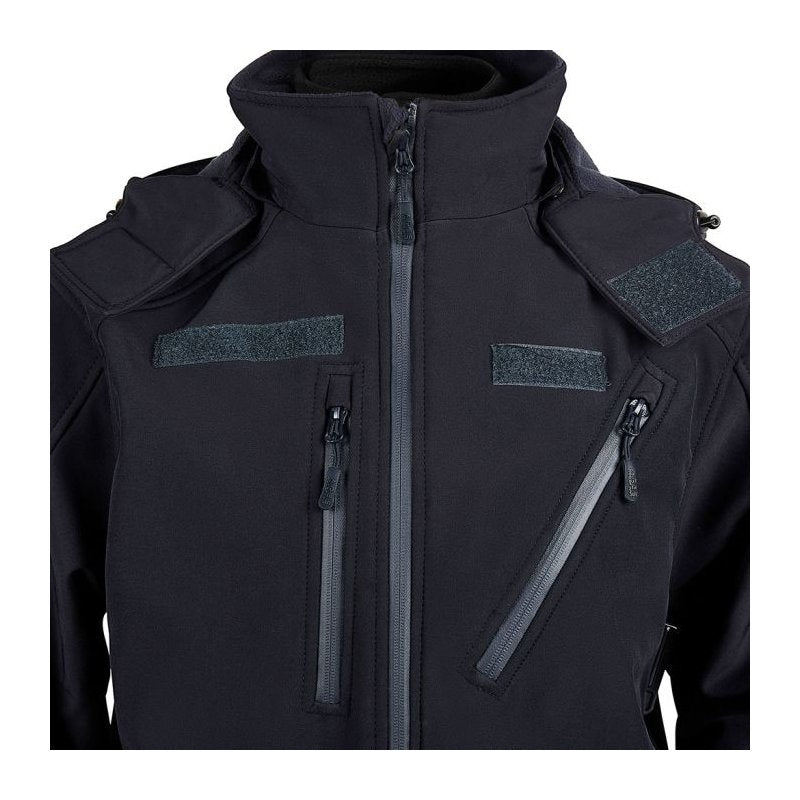 Veste softshell Ares Elite 3 en 1 doublure polaire et capuche amovibles aération