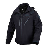 Veste softshell Ares Elite 3 en 1 doublure polaire et capuche amovibles aération