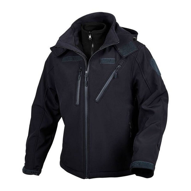 Veste softshell Ares Elite 3 en 1 doublure polaire et capuche amovibles aération