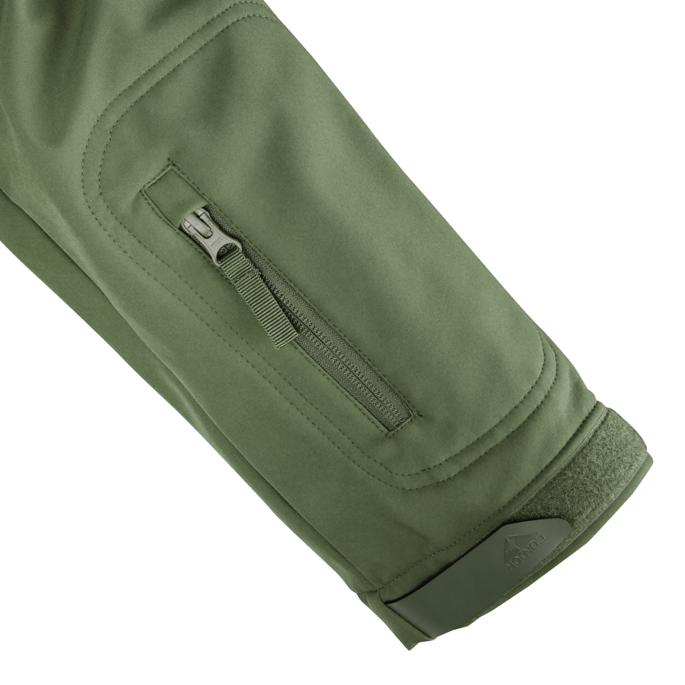 Veste softshell SUMMIT Condor - Vert olive - Welkit.com