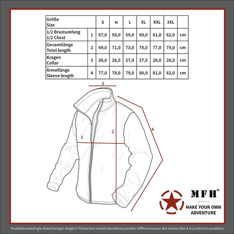 Veste softshell MFH Protect