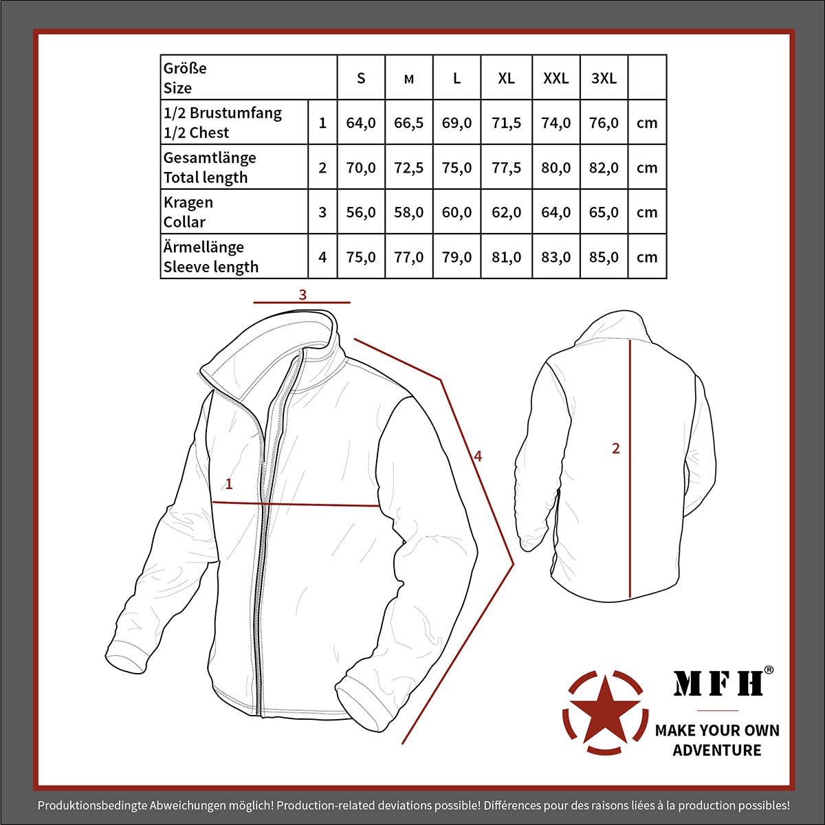 Veste softshell US GEN III niveau 5 MFH - Noir - Welkit.com