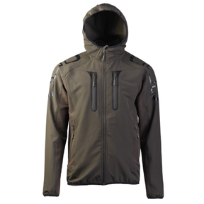 Veste softshell Mil-Tec Flex-Tech Dynamic Force polyester-élasthanne 92/8 déperlante avec capuche