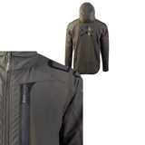 Veste softshell Mil-Tec Flex-Tech Dynamic Force polyester-élasthanne 92/8 déperlante avec capuche