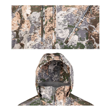 Veste softshell Mil-Tec SCU14 CIV-TEC laminé 3 couches polyester-élasthanne membrane respirante colonne 5 000 mm