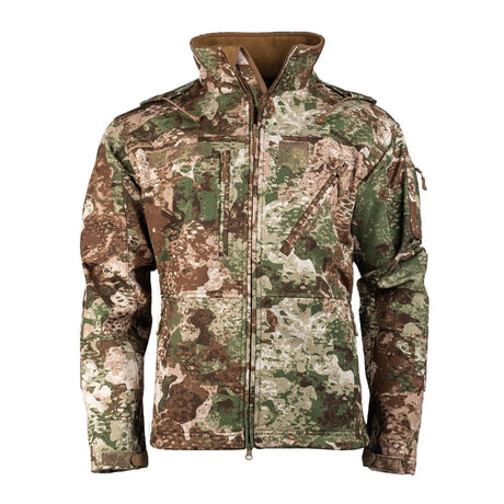 Veste softshell Mil-Tec SCU14 CIV-TEC laminé 3 couches polyester-élasthanne membrane respirante colonne 5 000 mm