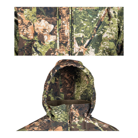 Veste softshell Mil-Tec SCU14 CIV-TEC laminé 3 couches polyester-élasthanne membrane respirante colonne 5 000 mm