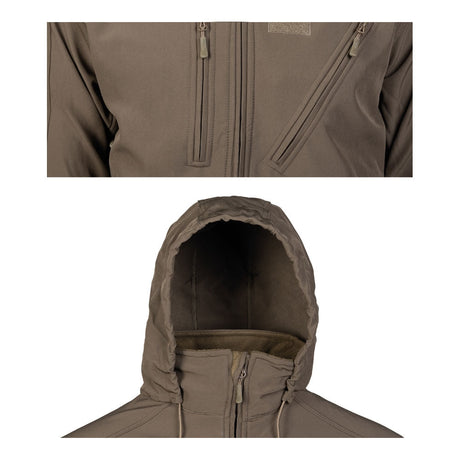 Veste softshell Mil-Tec SCU14 avec membrane respirante et doublure polaire