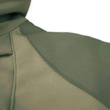 Veste softshell Mil-Tec Tactical Plus laminé trois couches colonne 8000 mm avec boucles pouces et compartiments protection