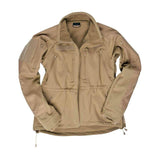 Veste softshell Mil-Tec Tactical Plus laminé trois couches colonne 8000 mm avec boucles pouces et compartiments protection