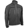 Veste softshell Mil-Tec Tactical Plus laminé trois couches colonne 8000 mm avec boucles pouces et compartiments protection