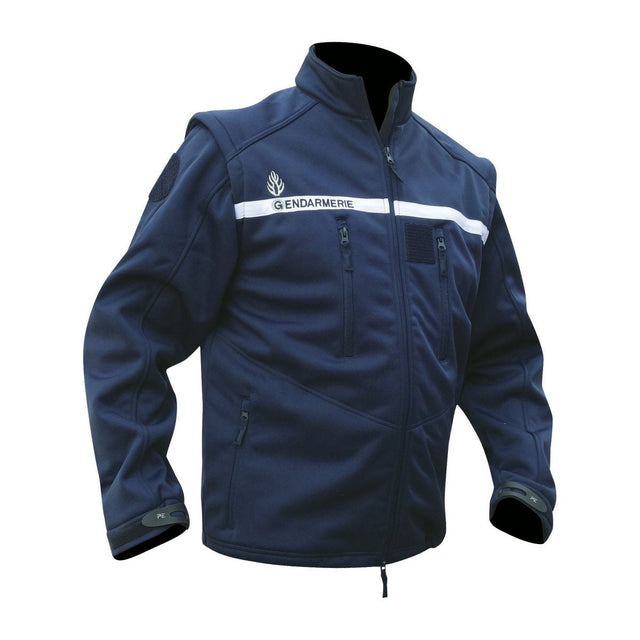 Veste softshell Patrol Equipement 2 en 1 à manches amovibles