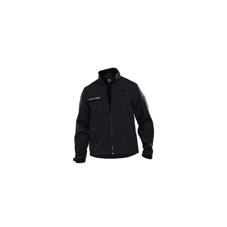 Veste softshell de sécurité privée GK Safetek doublée polaire badges escamotables
