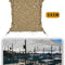 Voile d'ombrage Mil-Tec Broadleaf 5 x 5 m en polyester ripstop 70 à 80 % d'ombre