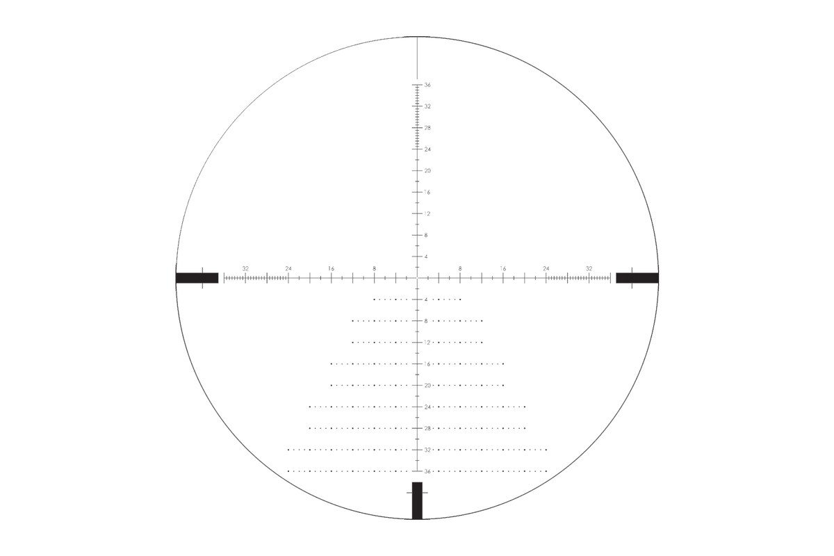 Vortex Diamondback Tactical 6-24x50 grossissement 6-24 x 50 mm champ 6 m - 1,50 m à 100 mètres