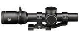 Vortex Pack - Lunette Venom + Montage grossissement 1-6 x 24 mm champ 42 m- 6,67 m à 100 mètres