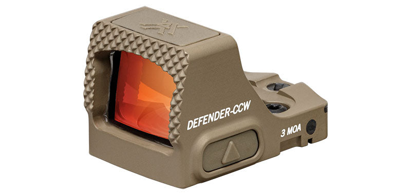 Vortex Point Rouge Defender-CCW grossissement x1 réticule Red Dot 3 MOA