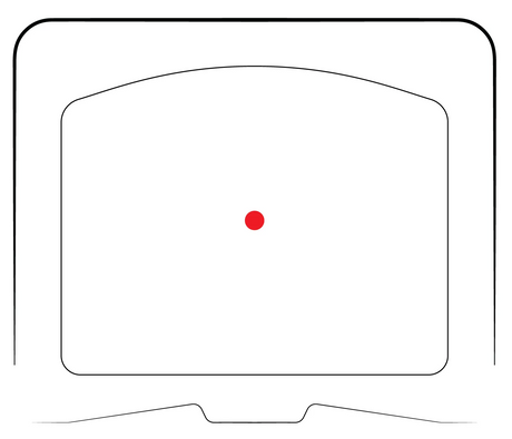Vortex Point Rouge Defender-ST grossissement x1 réticule Red Dot 6 MOA