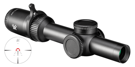 Vortex Strike Eagle 1-8x24 - FFP grossissement 1-8 x 24 mm champ 38,82 m - 4,79 m à 100 mètres