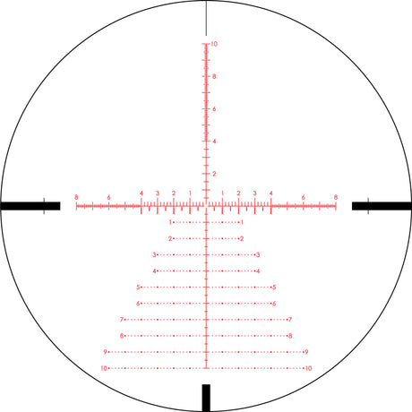 Vortex Strike Eagle 3-18x44 grossissement 3-18 x 44 mm champ 14,4 m - 2,45 m à 100 mètres