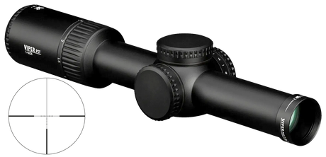 Vortex Viper PST Gen II 1-6x24 MOA grossissement 1-6 x 24 mm champ 37,50 m - 6,26 m à 100 mètres