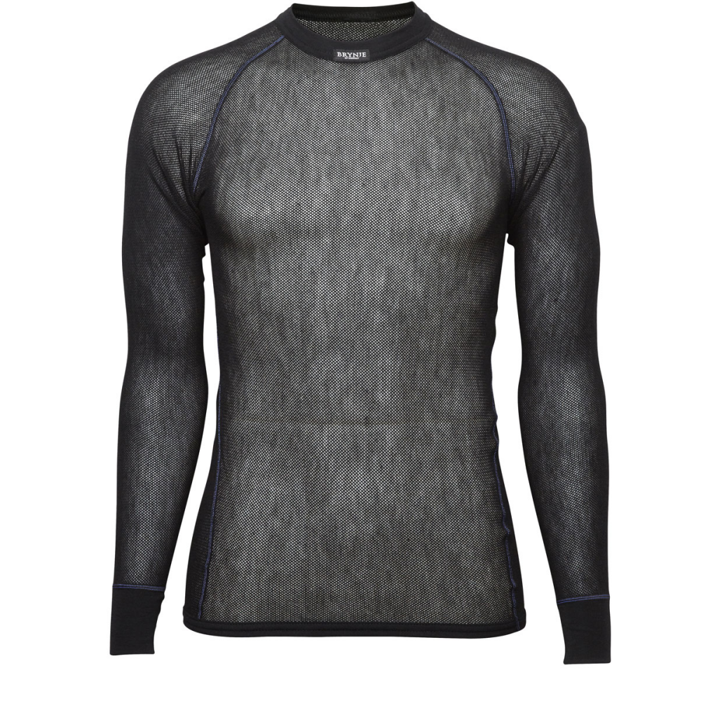 WOOL THERMO LIGHT SHIRT - Brynje - Noir XS - 7024874140429 - 1