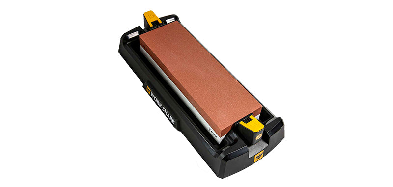 Pierre à eau Work Sharp Whetstone double grain 1000 et 6000 avec guides 15 et 17°