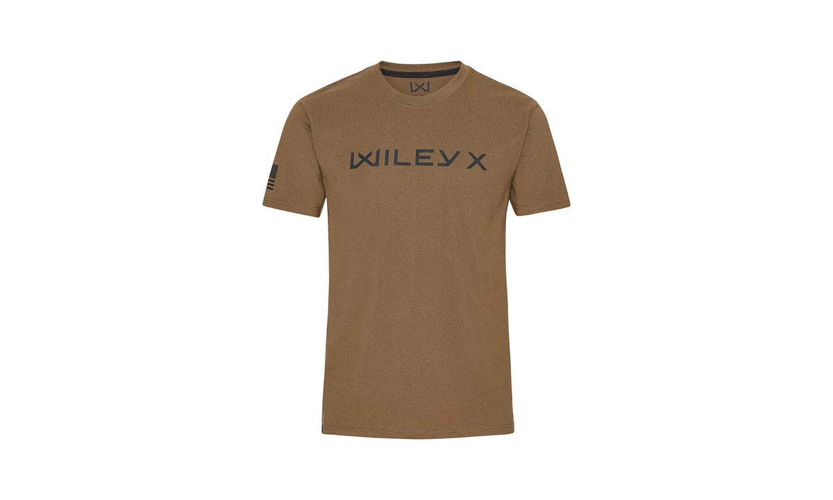 T-shirt imprimé Wiley X WX Canyon en coton et polyester à col rond côtes doubles