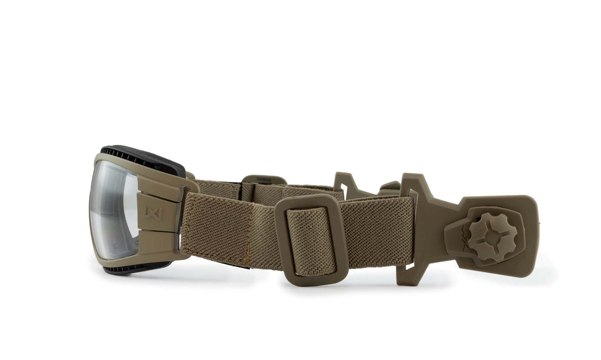 Système de fixation sur casque Wiley X pour masque WX Lynx platines latérales dédiées