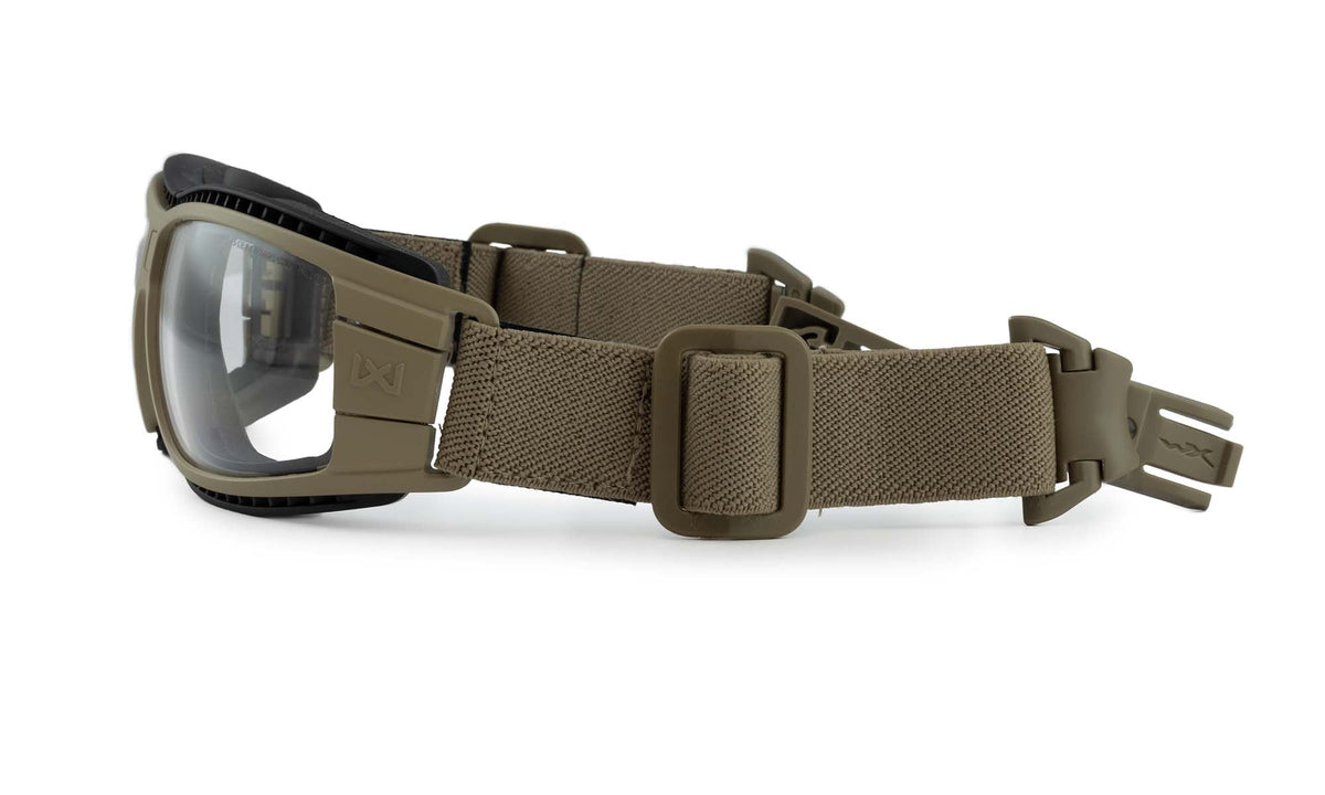 Système de fixation sur rails ARC Wiley X pour masque WX Lynx montage sur casque