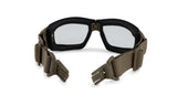 Système de fixation sur rails ARC Wiley X pour masque WX Lynx montage sur casque