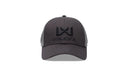 Casquette Trucker Wiley X 6 panneaux à visière pré-courbée et maille arrière aérée
