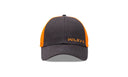Casquette Trucker Wiley X 6 panneaux à visière pré-courbée et maille arrière aérée