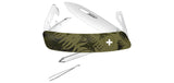 Couteau suisse Swiza C04 manche incurvé lame 75 mm acier inoxydable 440 pincette
