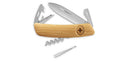 Couteau suisse Swiza D03 Allmatt plaquettes bois 6 outils lame 75 mm acier 440
