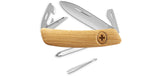 Couteau suisse Swiza D04 Allmatt plaquettes bois 6 outils tournevis cruciforme n°1-3