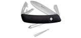Couteau suisse Swiza D04 Allmatt plaquettes synthétiques 6 outils cruciforme n°1-3