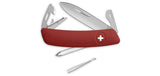 Couteau suisse Swiza D04 Allmatt plaquettes synthétiques 6 outils cruciforme n°1-3