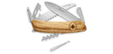 Couteau suisse Swiza D05 Allmatt plaquettes bois 8 outils scie à bois et anneau