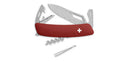 Couteau suisse Swiza SH03 Allmatt synthétique ouverture une main 7 outils anneau