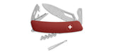 Couteau suisse Swiza SH03 Allmatt synthétique ouverture une main 7 outils anneau