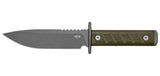Couteau à lame fixe Zero Tolerance Modèle 0006 acier CPM 3-V lame 152 mm