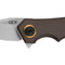 Couteau pliant Zero Tolerance Modèle 0022TIBRZ acier CPM 20CV lame 49 mm