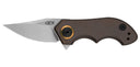 Couteau pliant Zero Tolerance Modèle 0022TIBRZ acier CPM 20CV lame 49 mm