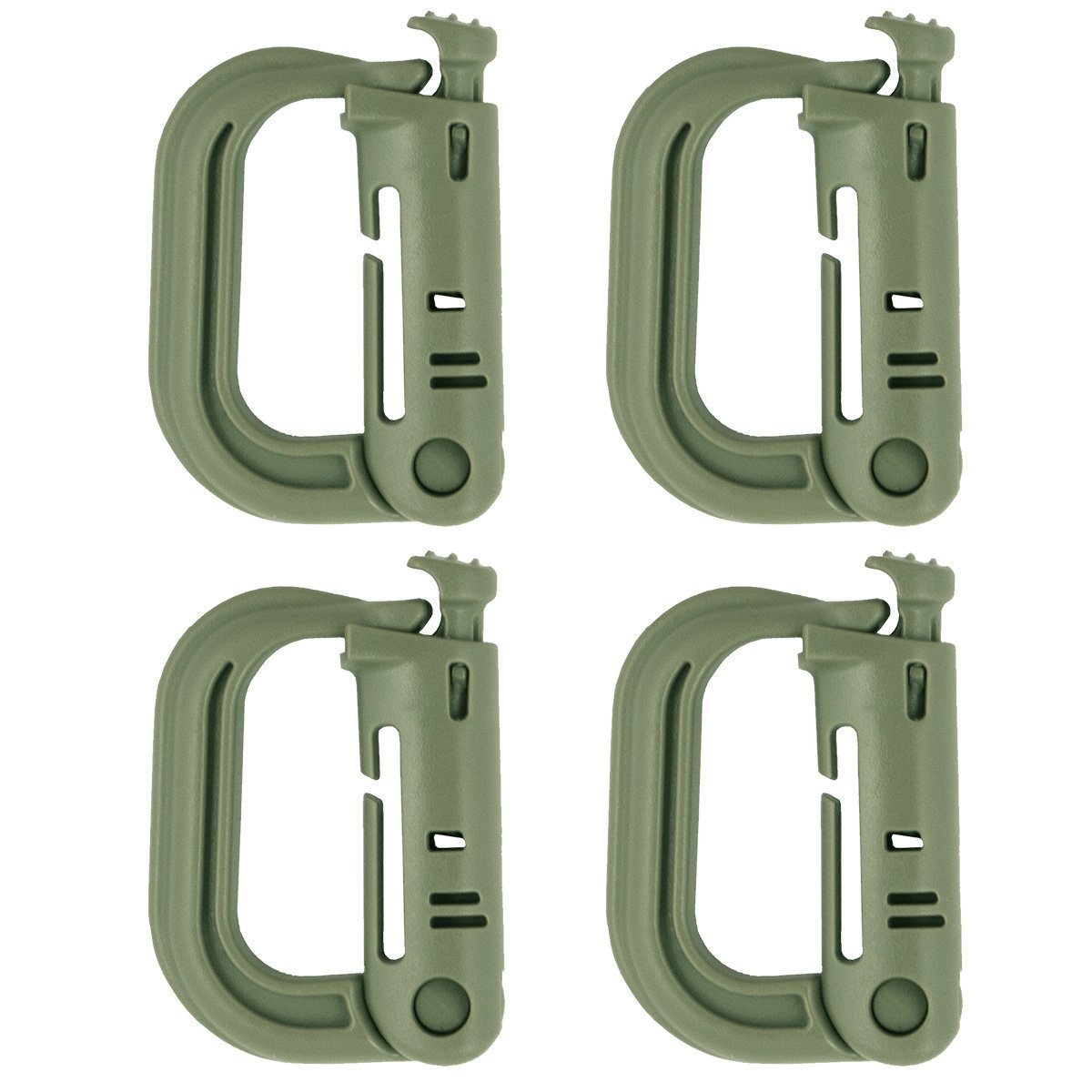 Accessoire MOLLE D - LOCK Bulldog Tactical - Vert olive - Welkit.com